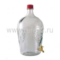 Бутылка с краником 4,5л «Ровоам»