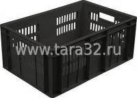 Ящик 600x400x250 перфорированный, сплошное дно