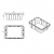 Ванна KN 600л синяя Ванна KN 600л синяя